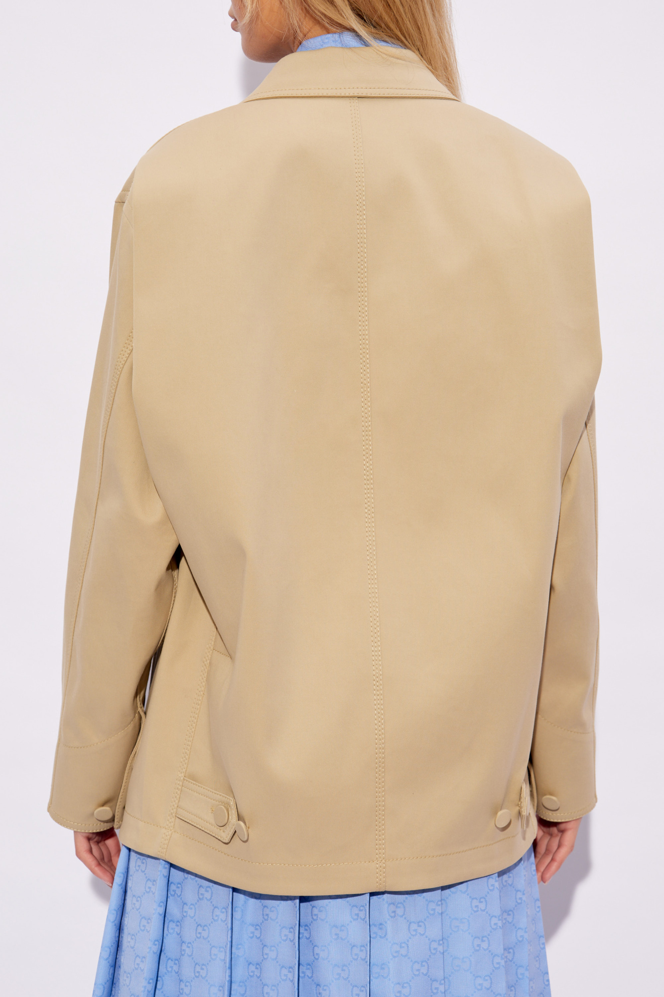 Gucci beige jacket on sale